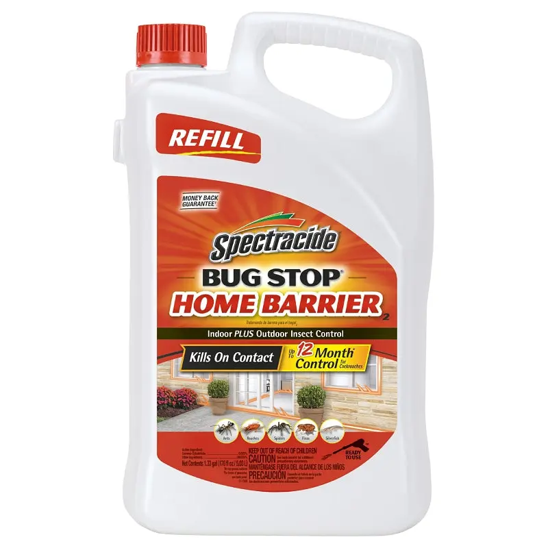 Spectracide HG-96381 Insecticide, Liquid, Spray Application, 1.33 gal Can