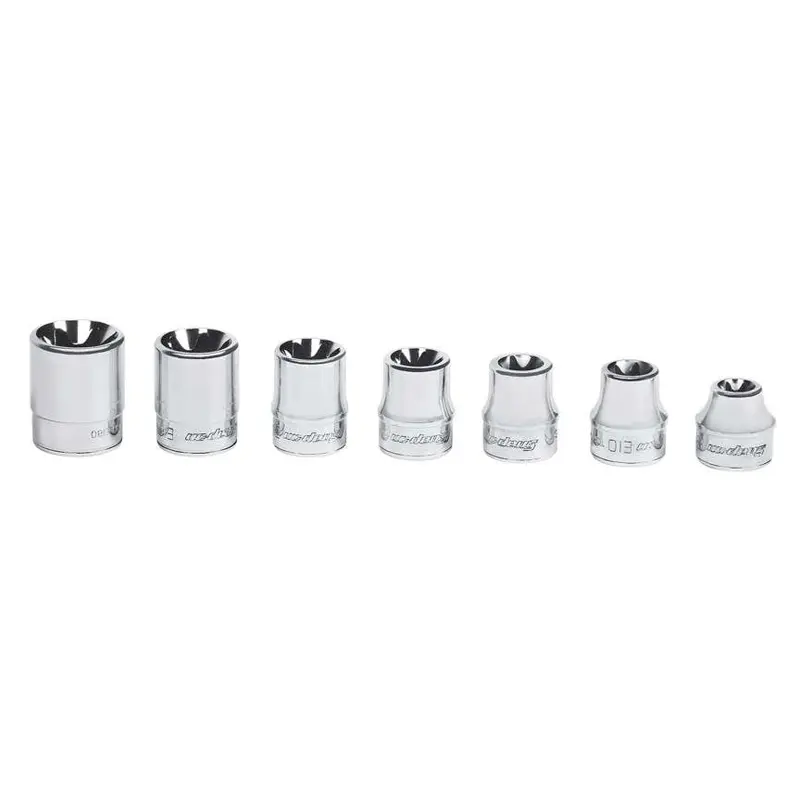 7 pc 3/8" Drive TORX Low-Profile Socket Set