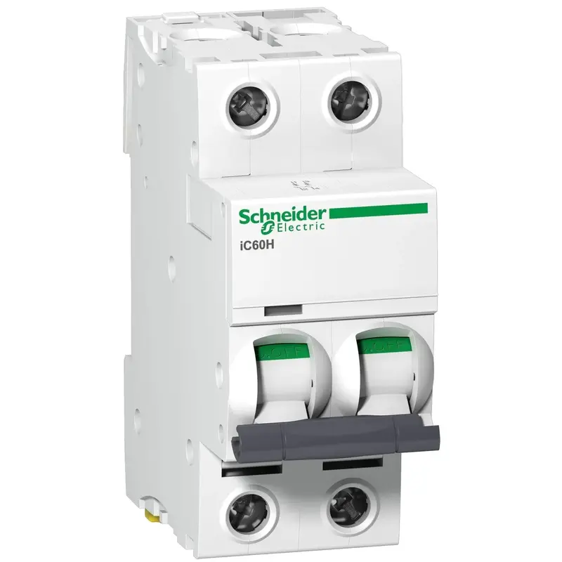 Schneider Acti9 iC60H 2P 63A Circuit Breaker