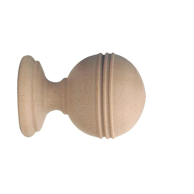 Forest Porto Finial Ringed Ball W 2"