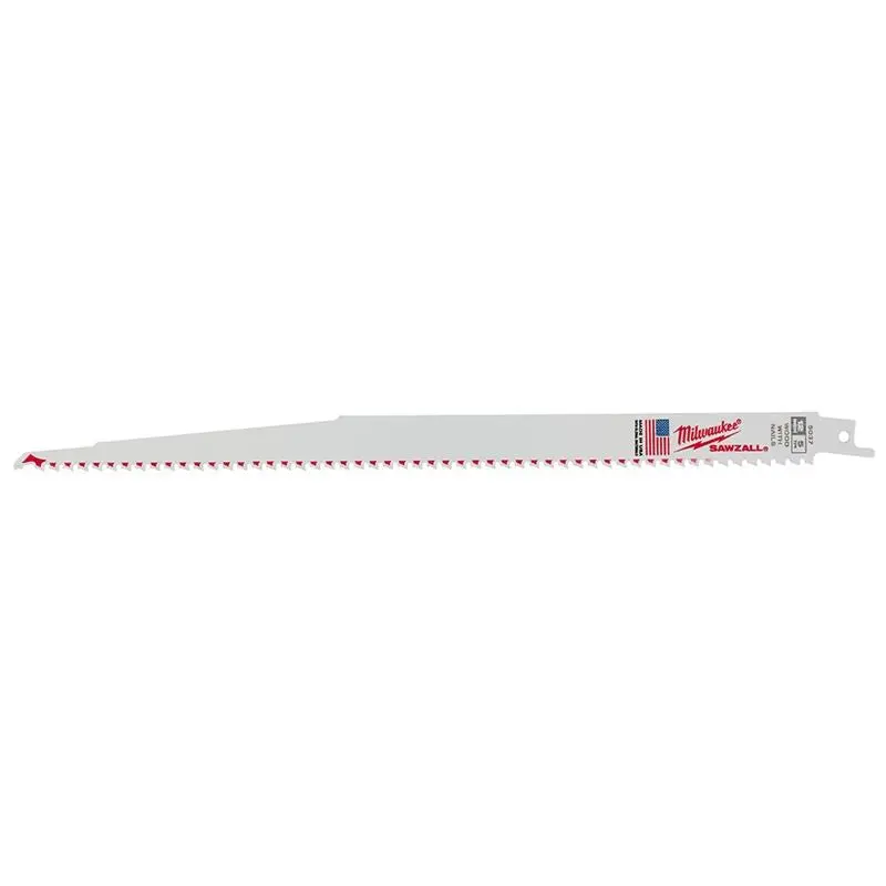 48-00-5037 12 in. 5 TPI SAWZALL Blades - 5 Pack