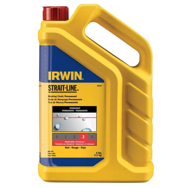 Irwin Red Permanent Marking Chalk