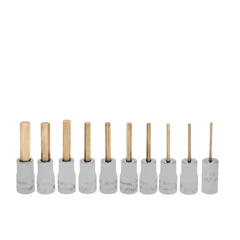 10 pc 1/4" Drive SAE Hex Set