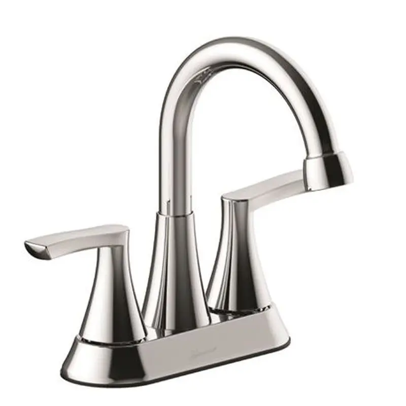 Seasons Raleigh Double-Handle Bathroom Faucet with Push Pop-Up in ChromeChrome