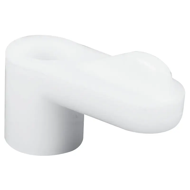 Make-2-Fit PL 7774 Window Screen Clip with Screw, Plastic, White, 12/PK