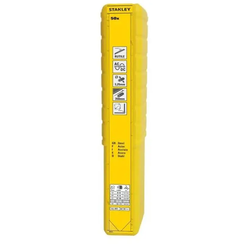 Awelco Stanley E7018 Steel Welding Electrodes 3.25mm 58 pieces | 90671