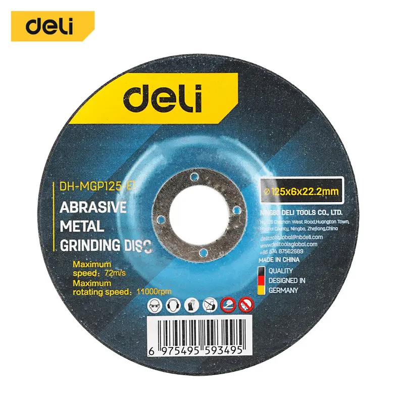 Deli Abrasive Metal Grinding Disc 125mm | DH-MGP125- E1
