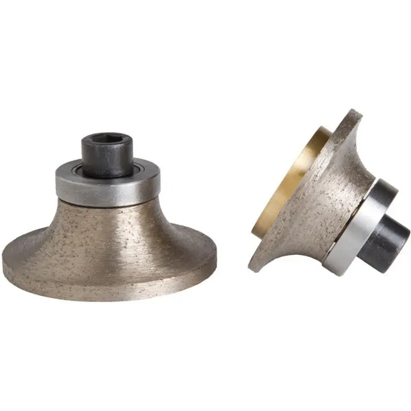 APEXX Continuous-Rim Router Bits Shape B (Demi Bullnose) Brass-Core Router BitsB10 - Pos.1 (Radius=10mm)