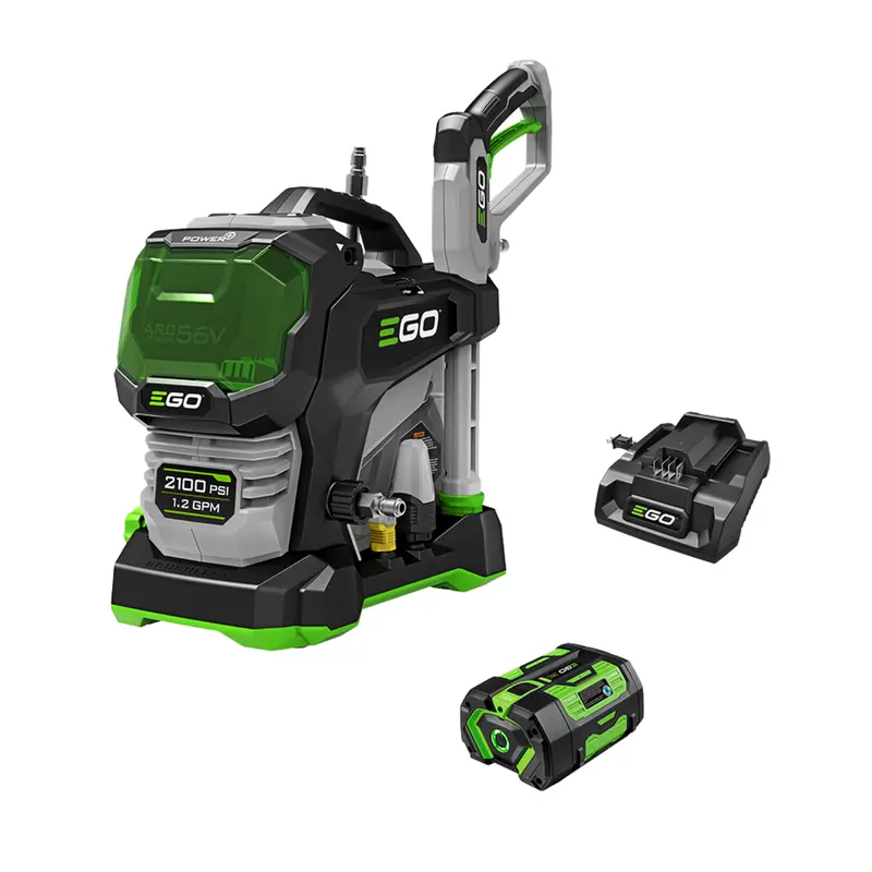 EGO HPW2105 POWER  2100 PSI Compact Pressure Washer with 6.0Ah Battery and 320W Charger