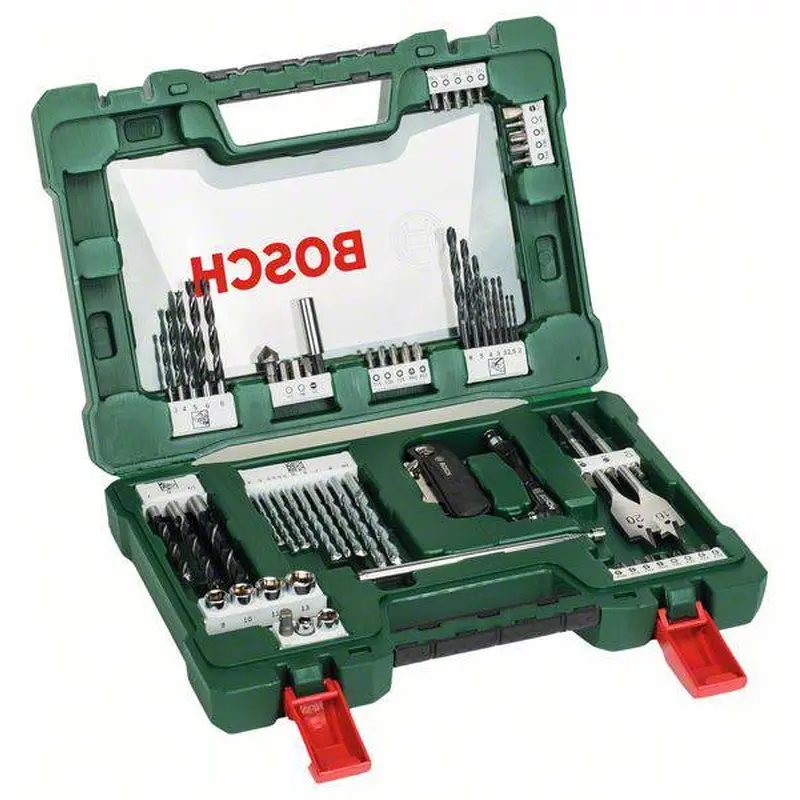 Drill Bit and Screwdriver Set with Folding Knife/Magnetic Stick and Angle Driver | 68pcs