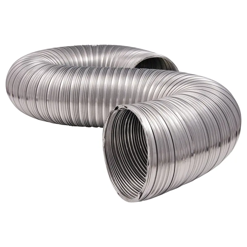 Dundas Jafine MFX45X Semi-Rigid Duct, 5 ft L, Aluminum