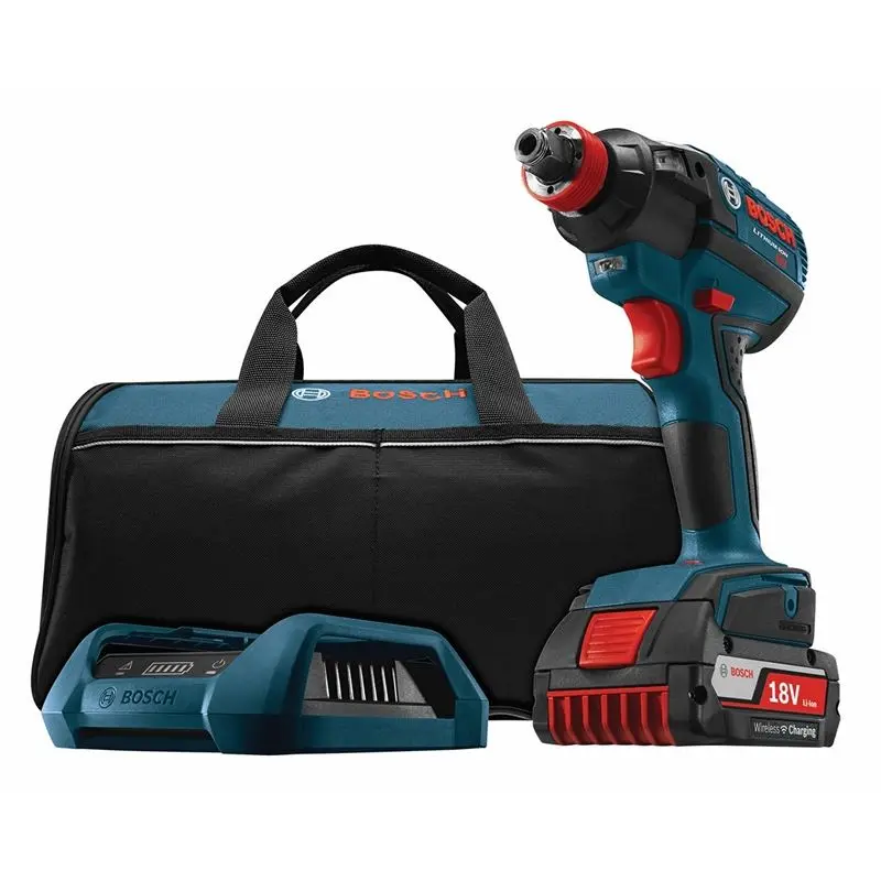 Bosch IDH182WC-102 18 V EC Brushless 1/4 In. and 1/2 In. Socket-Ready Impact Driver | BFP