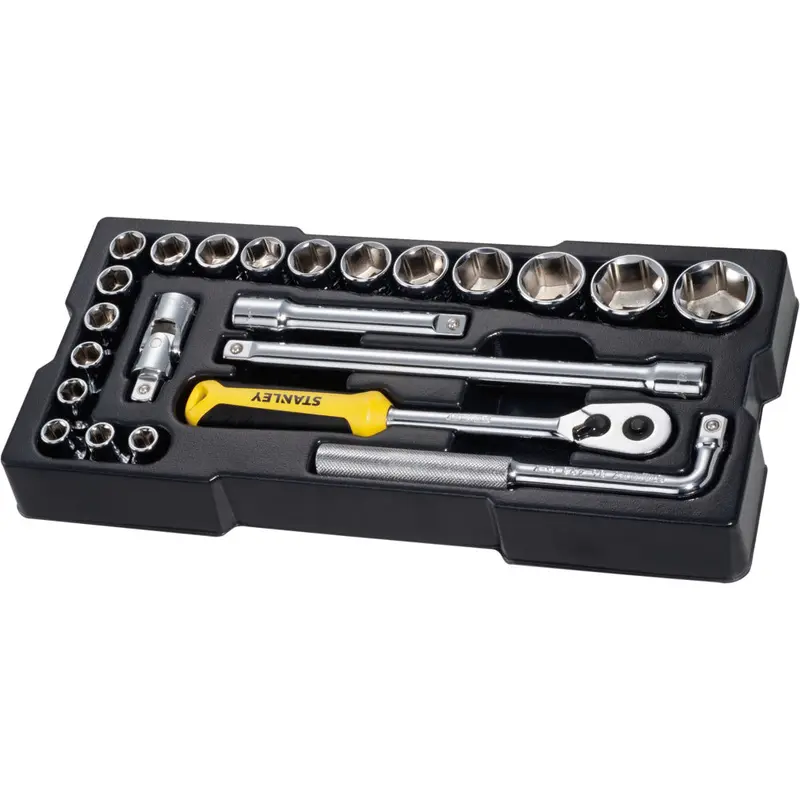 23pcs 1/2" Metric Socket Module