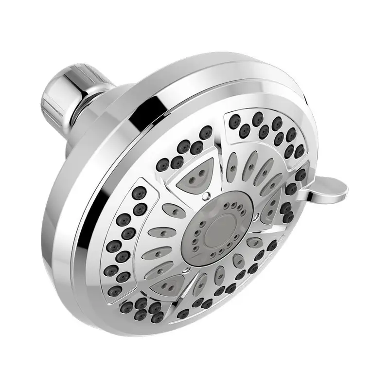 6-Spray 4.4 in. Single Wall Mount Fixed Shower Head in ChromeChrome / 0.867