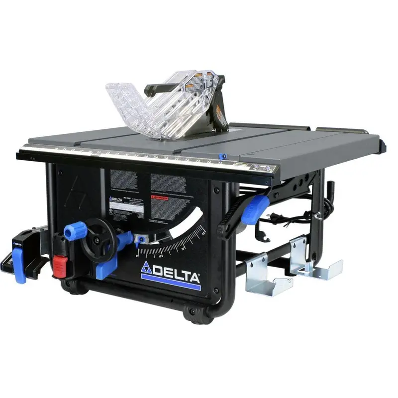 15 Amp 10 in. Left Tilt 30 in. Portable Jobsite Table Saw