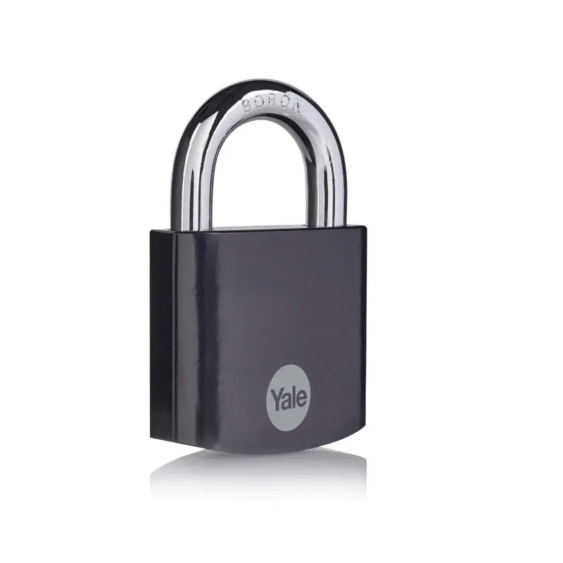 Hardened Steel Padlock - Black | 63 mm