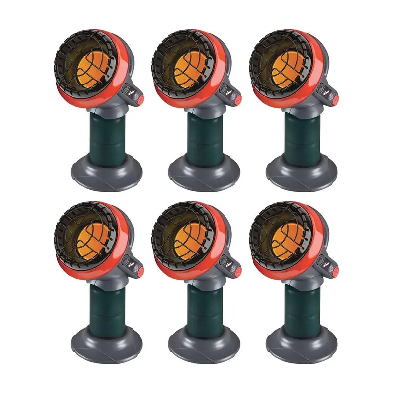 3800 BTU Indoor Outdoor Portable Little Buddy Propane Infrared Heater (6-Pack)7.8 / each