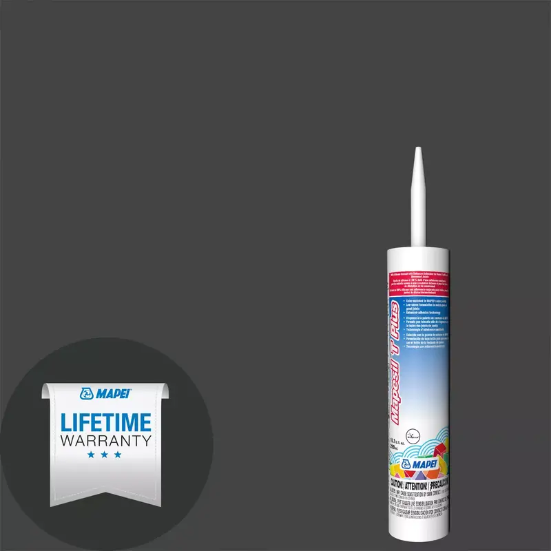 5010 Black Mapesil T Plus Silicone Caulk