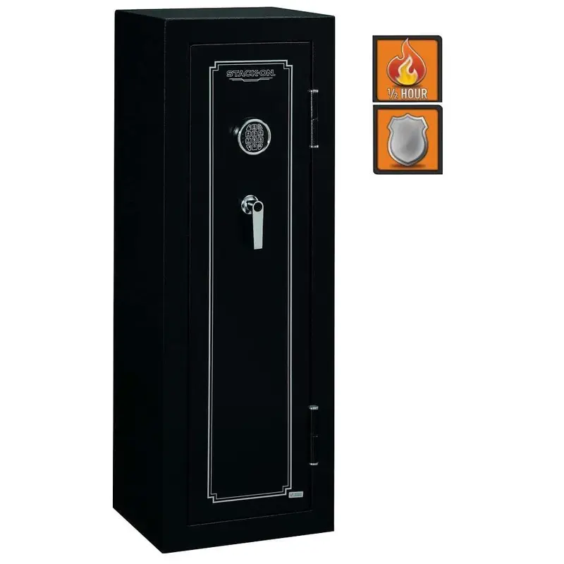 8-Gun Electronic Lock, Matte Black