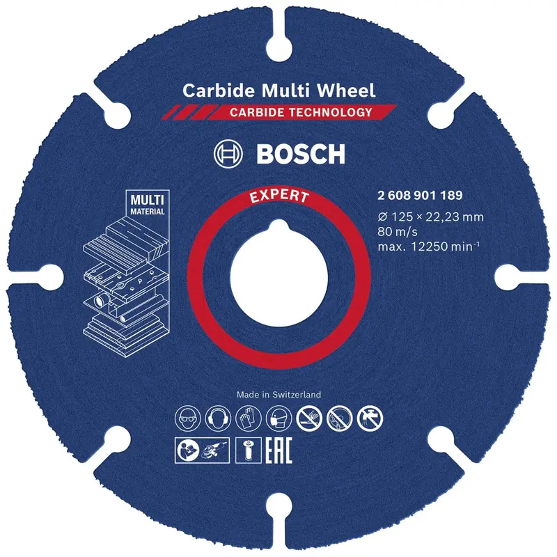 Carbide Multi Wheel 125x22.23mm