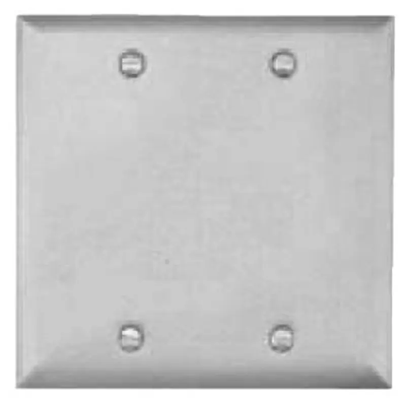 BWF BC-2V Cover, 4-9/16 in L, 4-9/16 in W, Square, Steel
