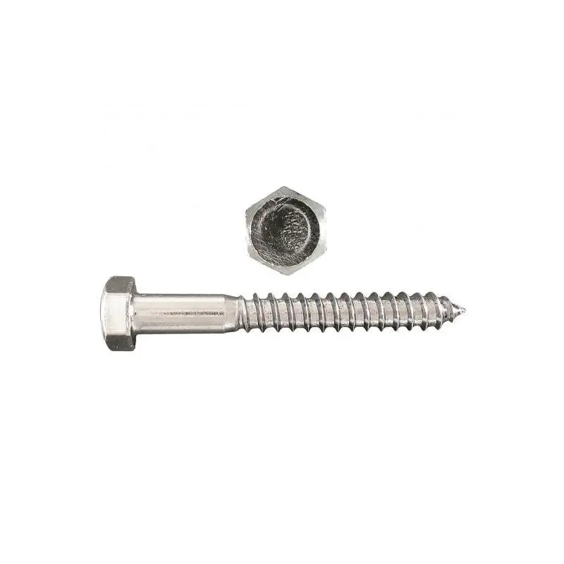 5/16 inch Hex Head Lag Bolt-Zinc Plated5/16" X 6"