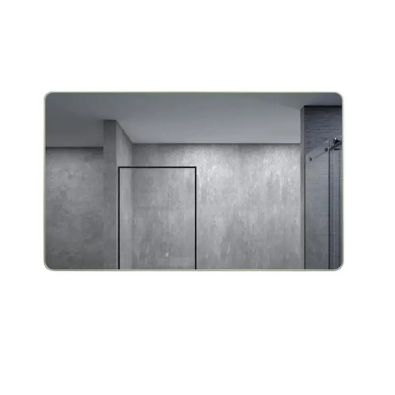 60 in. W x 36 in. H Rectangular Framed Wall Bathroom Vanity Mirror in Matte Green