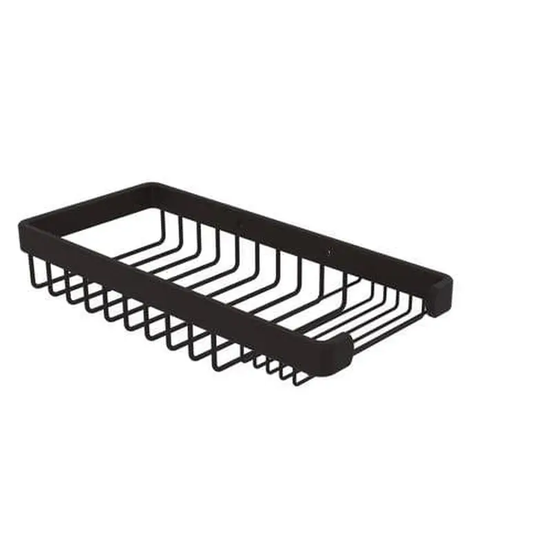 Allied Brass Rectangular Combination Shower Basket in Oil Rubbed Bronze