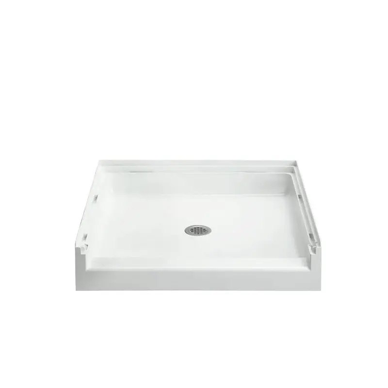 Accord 36 in. x 36 in. Single Threshold Base in WhiteWhite / Center / 36.5