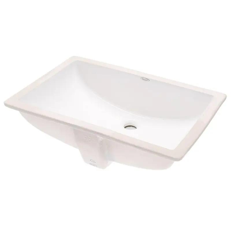 American Standard Studio Rectangular Undermount Bathroom Sink in WhiteLinen / 33.00