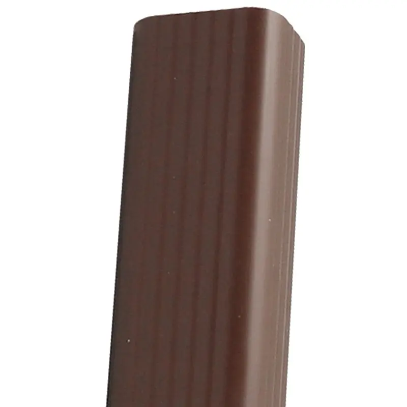 Euramax M1593 Roofing Gutter, 10 ft L, 3 in W, Steel