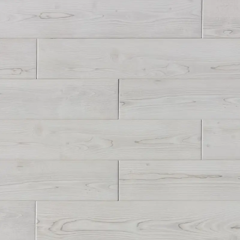 allen   roth Pine Wood White 6-in x 36-in Matte Porcelain Wood Look Floor and Wall Tile1.43 sq. ft./piece