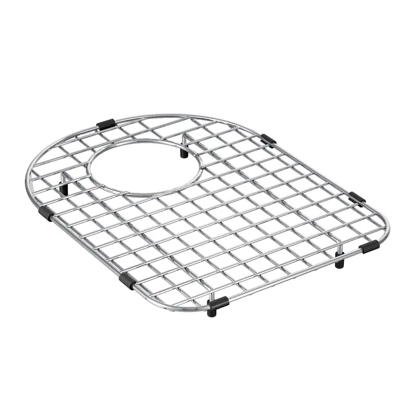 Moen Stainless D Shape Rear Drain Bottom Grid Accessory fits 13" x 16.5" Sink BowlsStainless