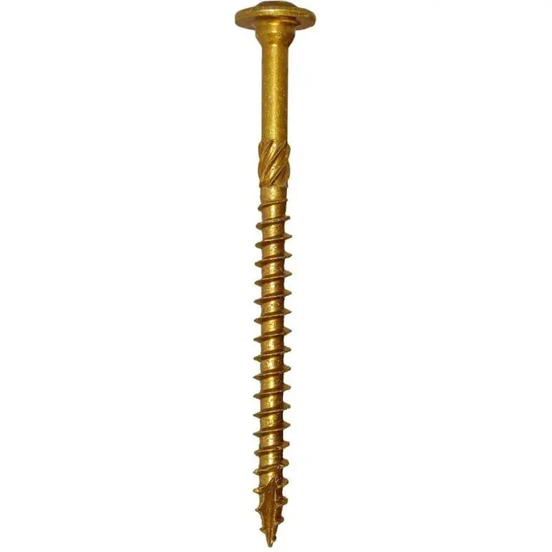 5/16 in. x 5-1/8 in. Star Drive Low Head Washer Rugged Structural Wood Screw (40-Piece per Pack)