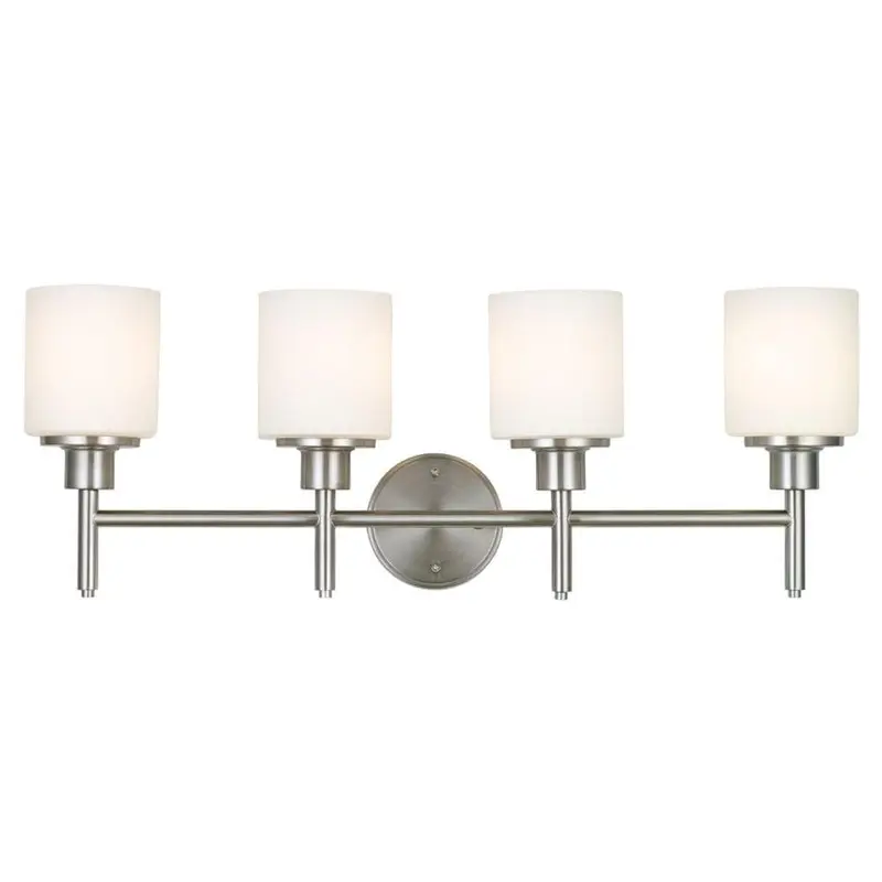 Aubrey 4-Light Satin Nickel Vanity Light4.8 / each