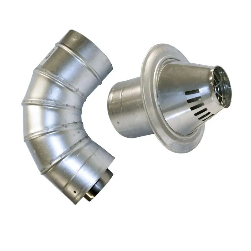 3 in. x 5 in. Stainless Steel Concentric Low Profile Termination Vent for Tankless Water Heaters4.05 / each