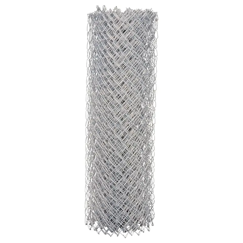 Stephens Pipe & Steel CL103014 Chain-Link Fence, 48 in W, 50 ft L, 11-1/2 Gauge, Galvanized Steel