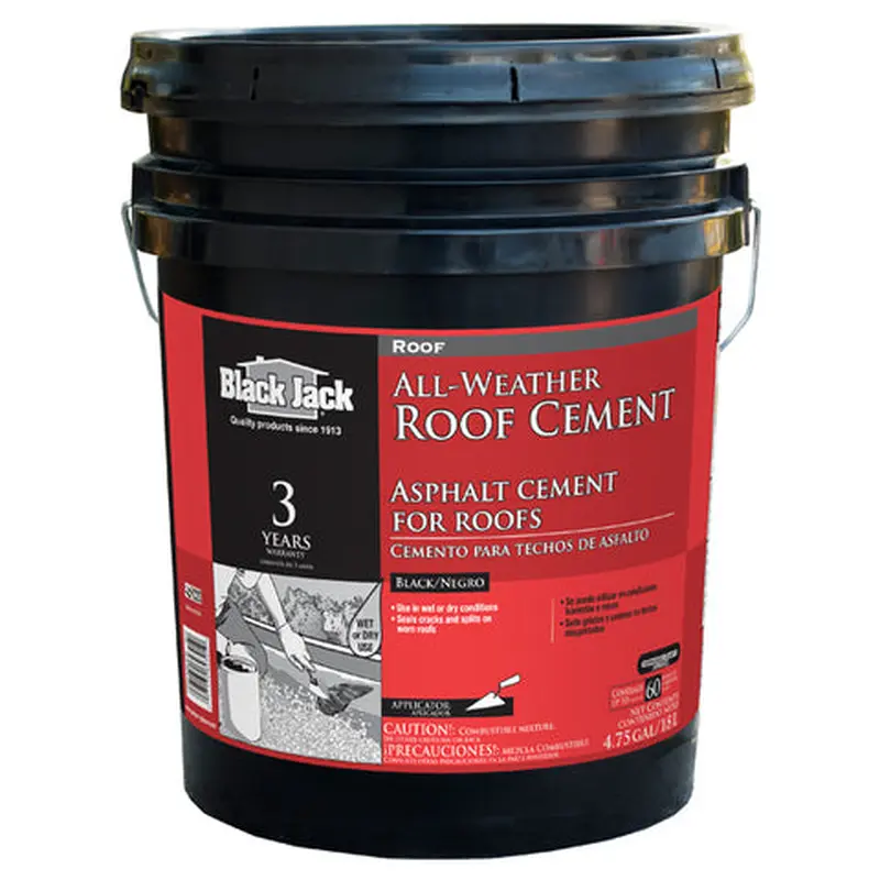 Black Jack All-Weather Roof Cement 4.75 Gallon4.75 Gallon