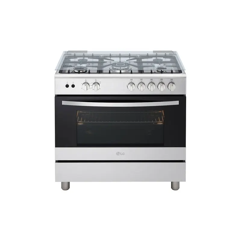 LG 90cm Freestanding Gas Cooker with 5 Burners | FA415RMA