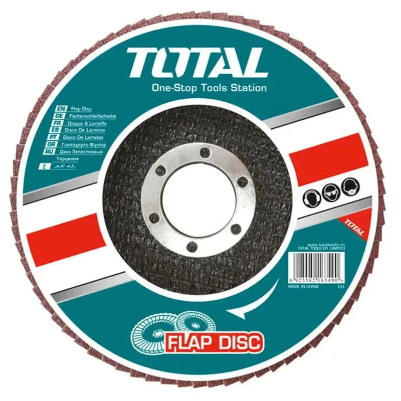 Total Sanding Disc 6" x 7/8" Flap 80