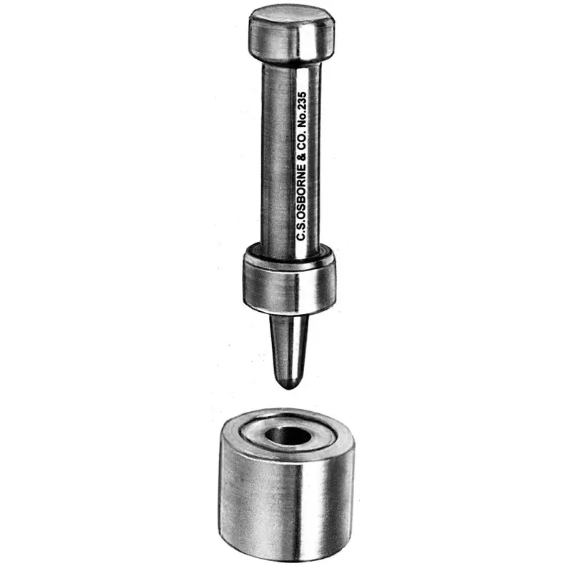 C.S. Osborne 3/16" Midget Grommet Die #235 -  Various Sizes#00 - 3/16"