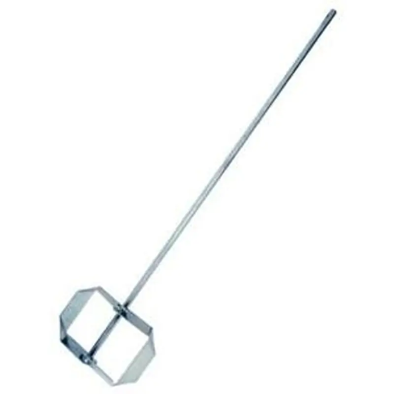 Richard 56010 Drywall Mud Mixer, 36 in OAL, 1/2 in Dia Shaft, Steel, Zinc-Plated