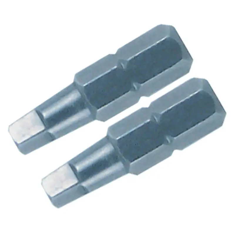 Wiha Square Insert Bit #1 x 25mm Pack of 2 Bits