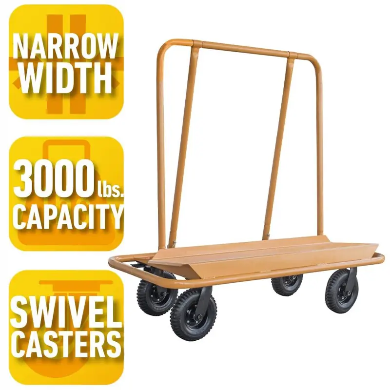 3000 lb. Load Capacity Drywall Cart74.5 / each