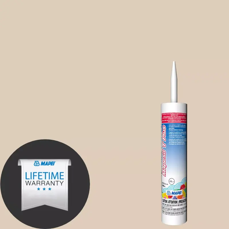 5049 Light Almond Mapesil T Plus Silicone Caulk