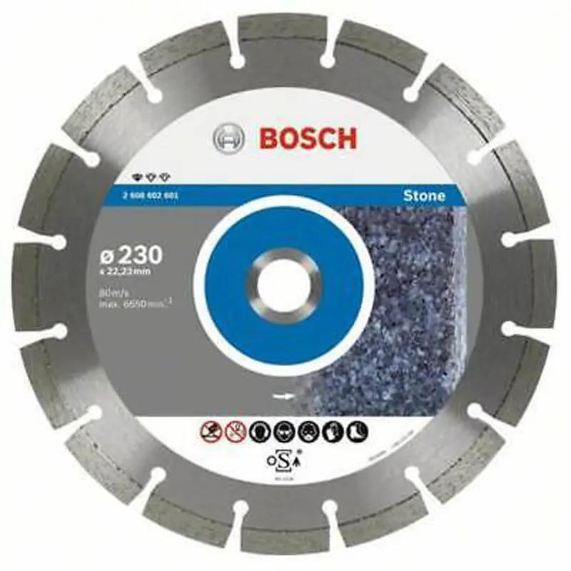 Diamond Cutting Disc -Standard  for Stone |  230x22.23x2,3x10mm