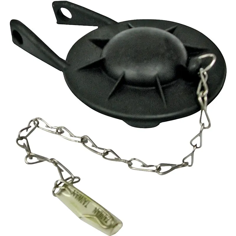 ProSource Toilet Tank Flapper, Specifications: 3 in, Black