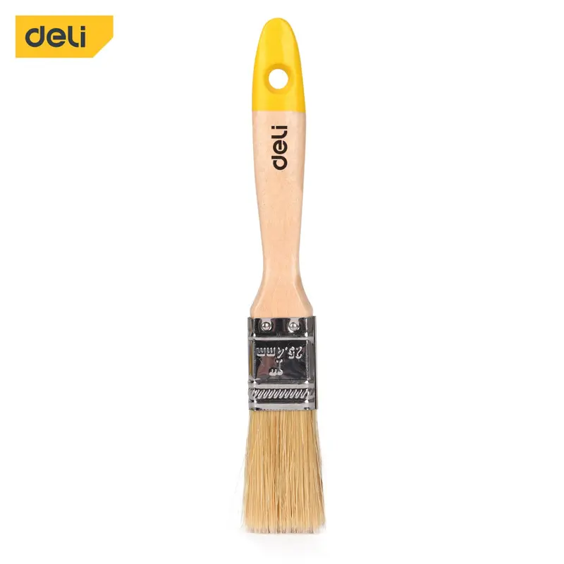 Deli Wooden Handle Paint Brush 1" | EDL509121