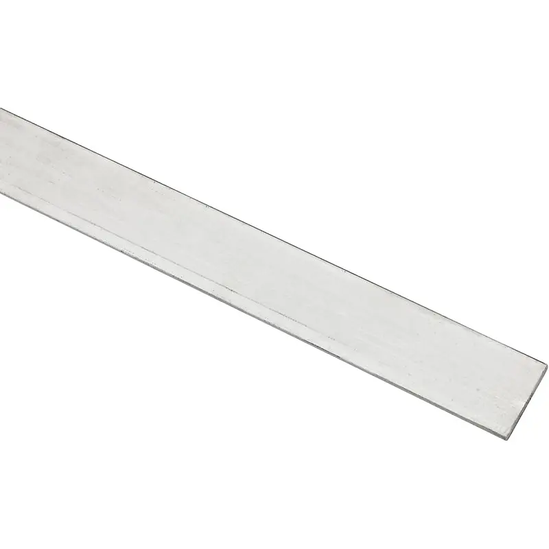 Stanley Hardware 4200BC Series N247-064 Flat Bar, 1 in W, 48 in L, 1/8 in Thick, Aluminum, Mill