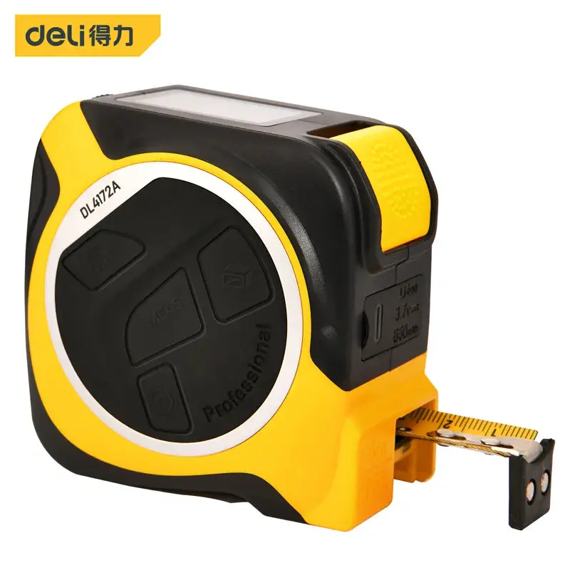 Deli Laser Distance Tape Measure 5m   40m | DL4172A